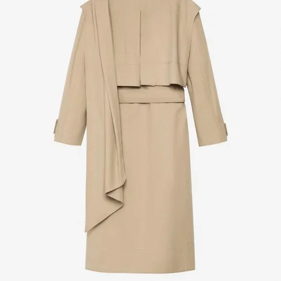 NWOT / REMOVABLE VEST TRENCH COAT 2 IN 1 / THE ITEM ZARA WOMAN